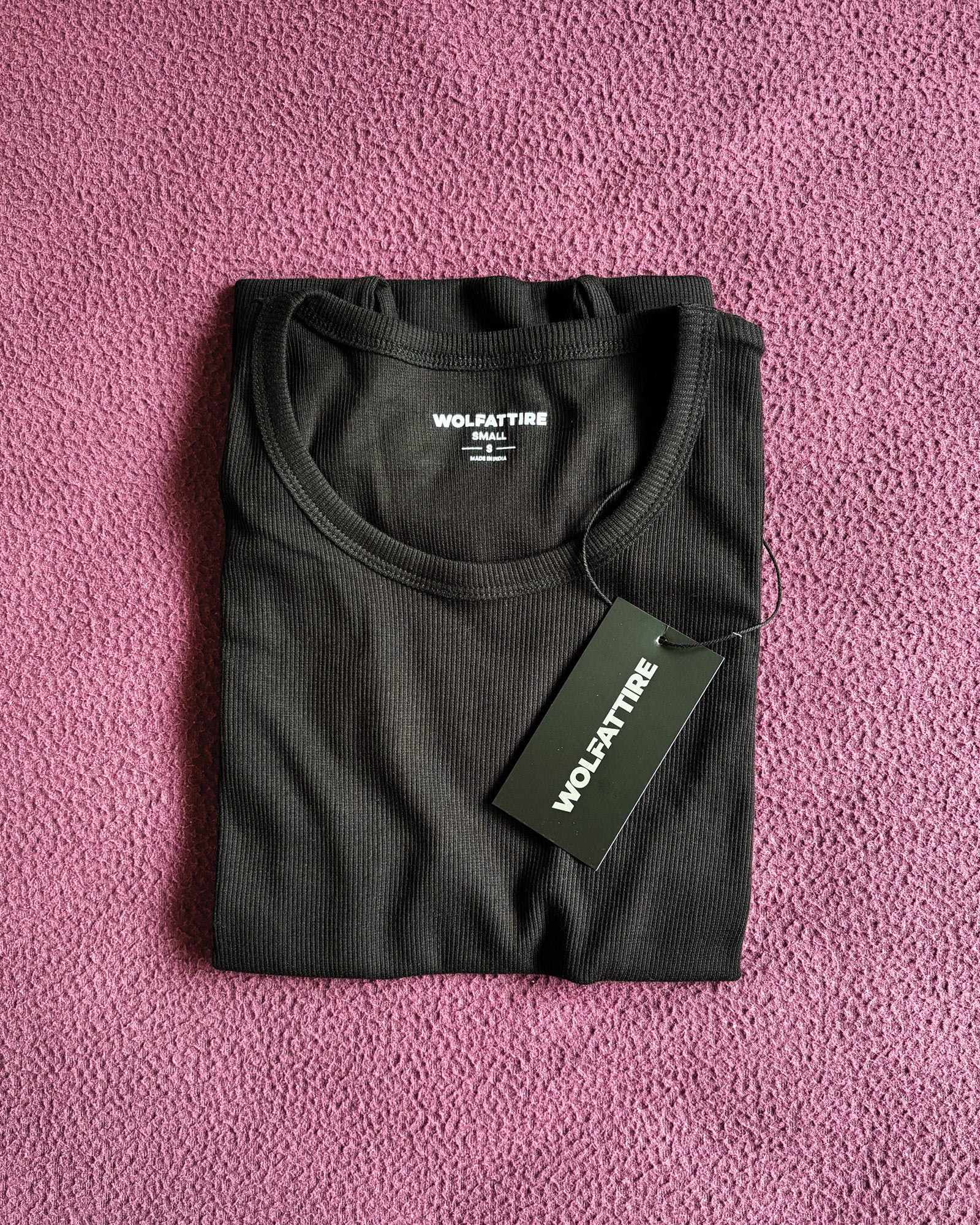 Men’s Black Tank Top Gym Vest