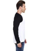 RAGLAN Men's Raglan White and Black wolfattire