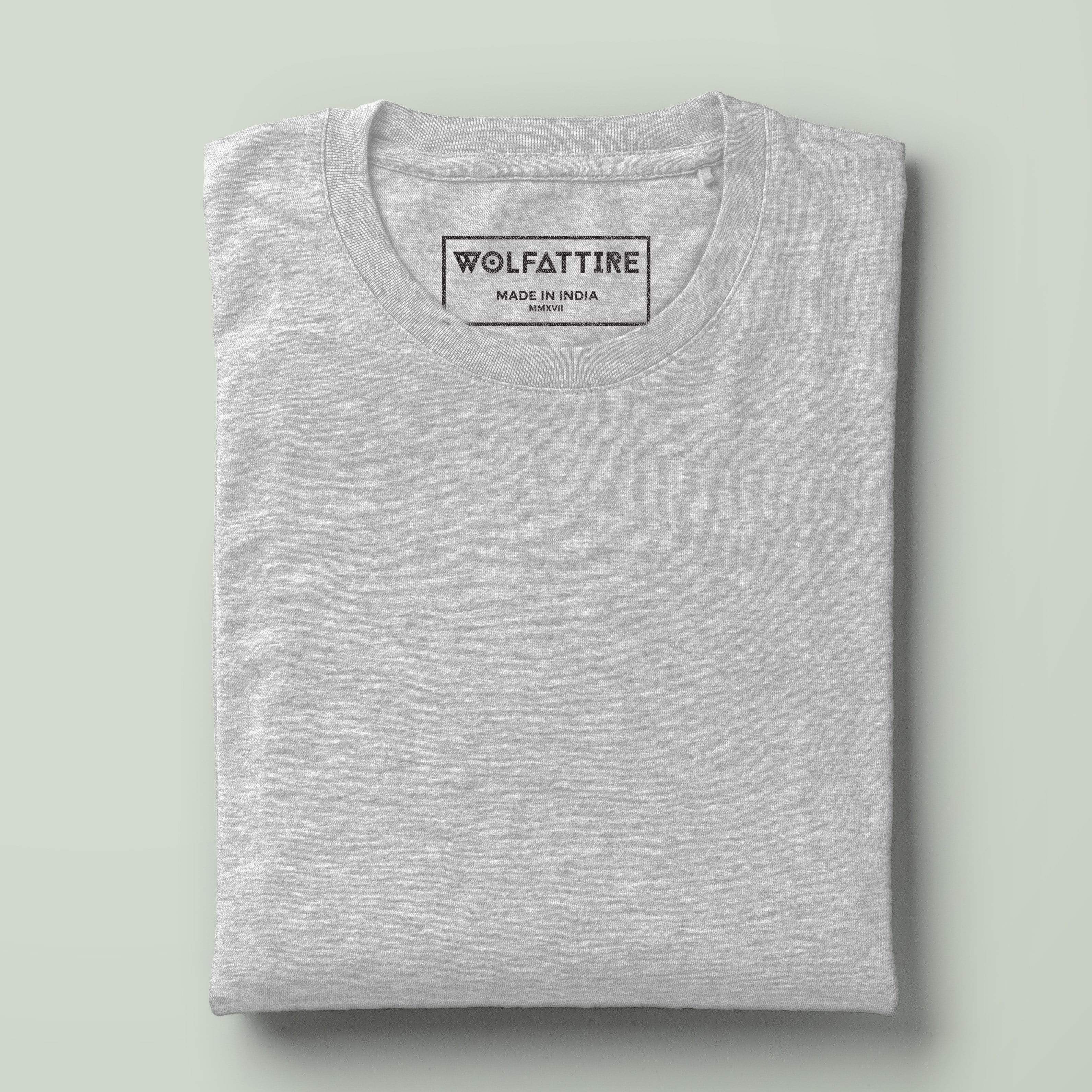 Plain Cotton T-Shirts for Men  Pure Cotton Online – Wolfattire