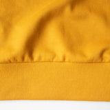 Wolfattire_mustard yellow sweatshirt derby ribbeded waist line