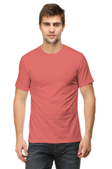 Coral Half Sleeve T-shirt for Men