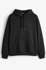 Black Oversized Hoodie for Men (Heavyweight)
