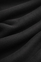 Black Oversized Hoodie for Men (Heavyweight)