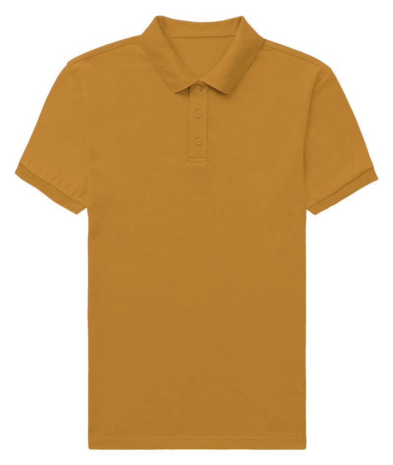 Mustard Yellow Polo T-Shirt for Men