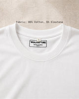 Pack of 3 Men’s 240 GSM Cotton Stretch T-Shirt - White, Black, Navy Blue