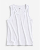 Men’s White Tank Top Gym Vest