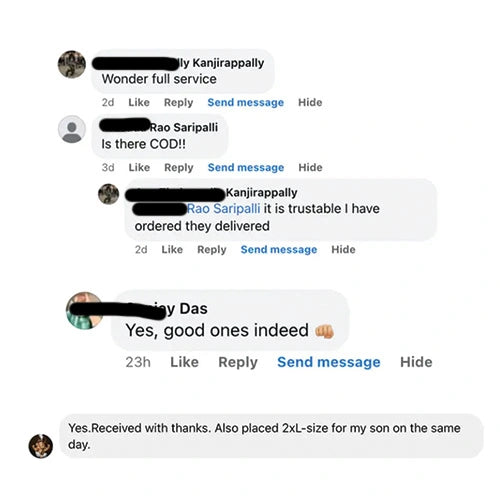 Customer comments about Wolfattire service, delivery and repeat orders