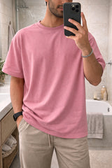 Flamingo Terry Cotton Oversized T-shirt