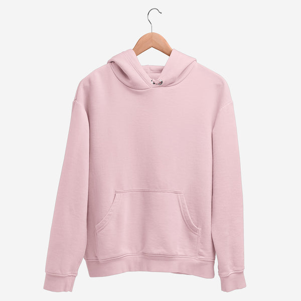 Pink Men's Regular Fit Hooded Sweatshirt