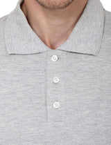 polo Men's Polo T-shirt Grey wolfattire