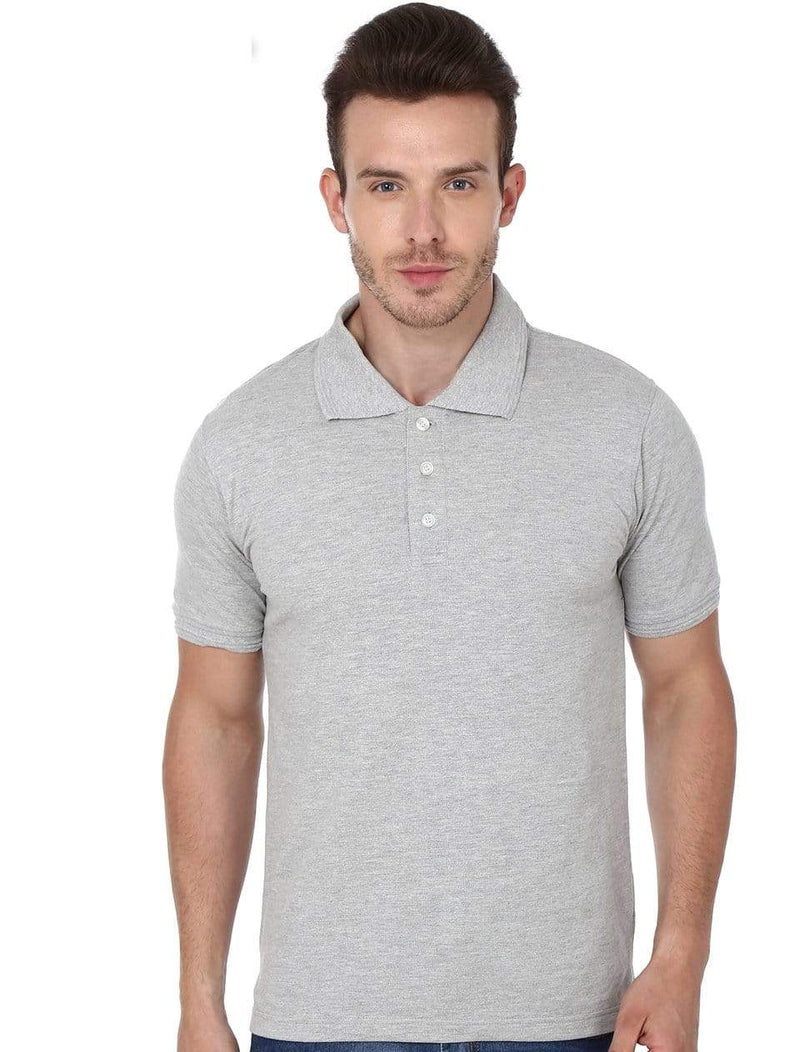 Men's Polo T-shirt Grey – Wolfattire