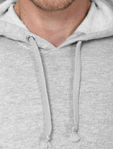 Hooded Sweatshirt Men's Regular Fit Hooded Sweatshirt - Grey wolfattire