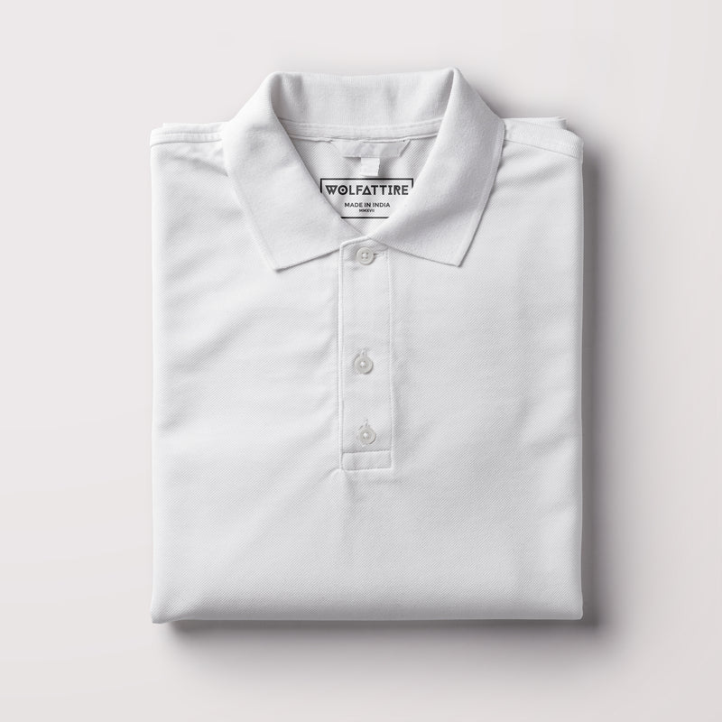 Men's Polo T-shirt White